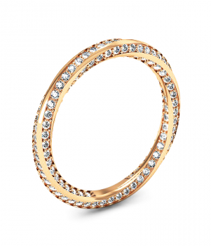 Кольцо с бриллиантами (Мод. 603)